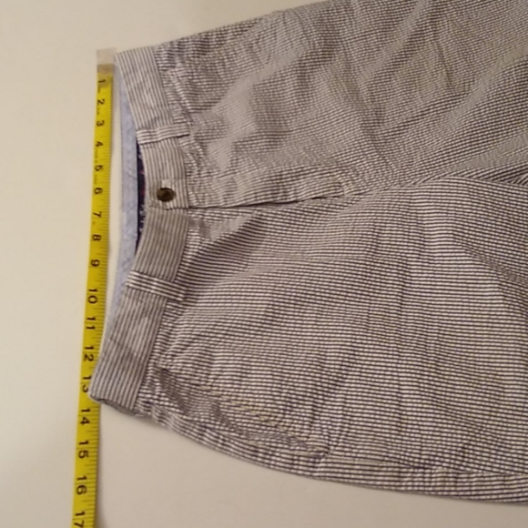 Brooks Brothers pinstriped walking shorts. Size 16 - Picture 4 of 8